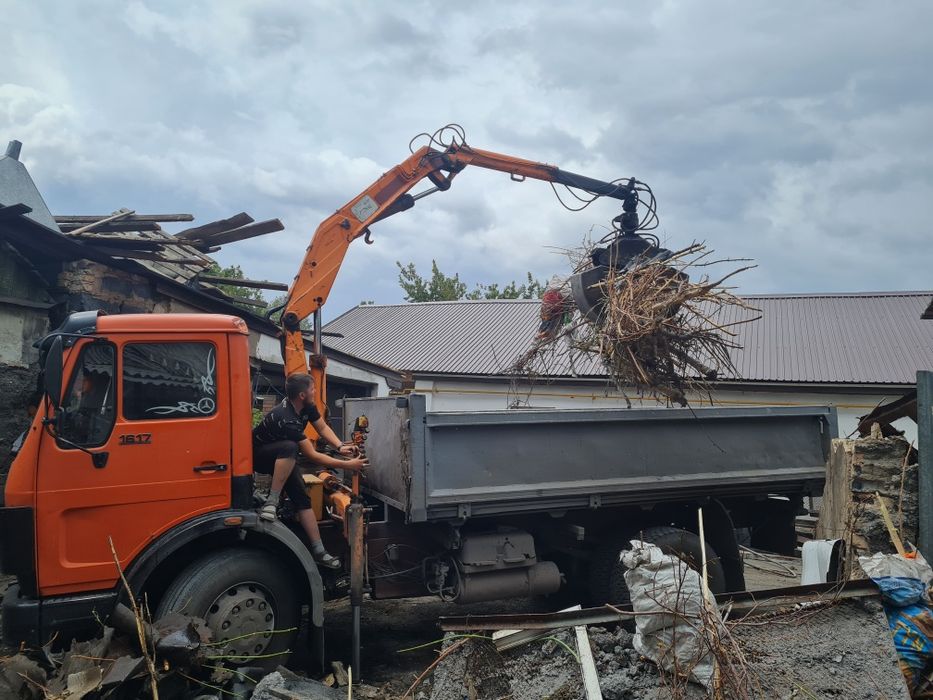 Вывоз мусора шлак