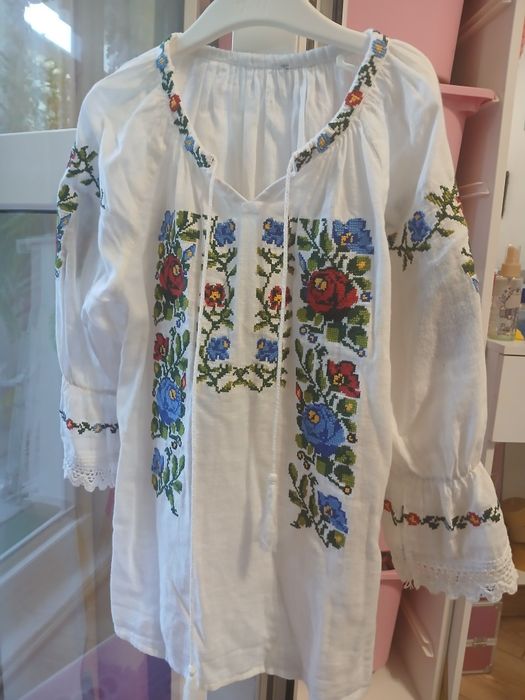 Bluza traditionala pentru  fete 5-7 ani