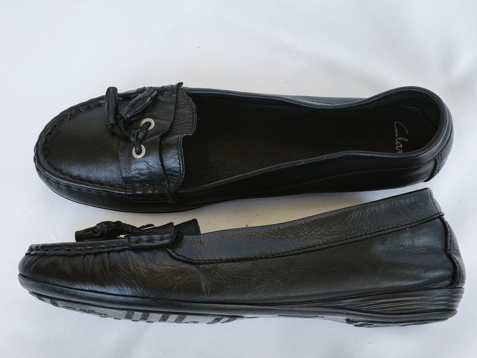 Clarks, обувки естествена кожа, номер 40