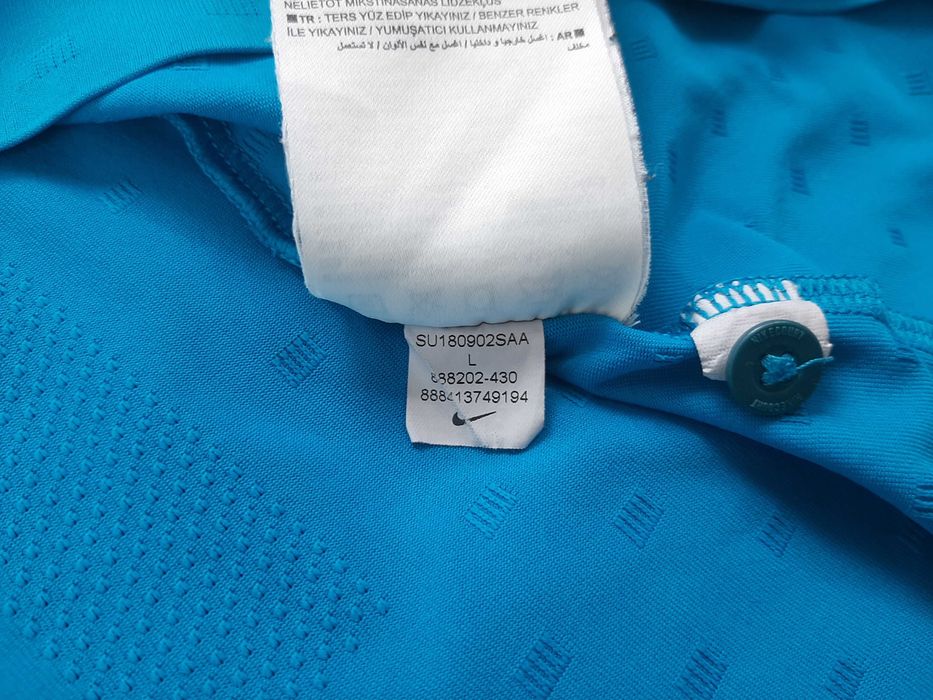 Nike Roger Federer - Оригинална мъжка тениска с яка размер L
