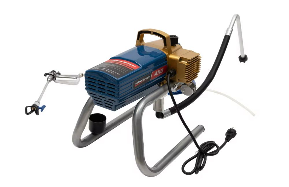 Професионална машина за безвъздушно боядисване 1500 W/2,2 л. модел 450
