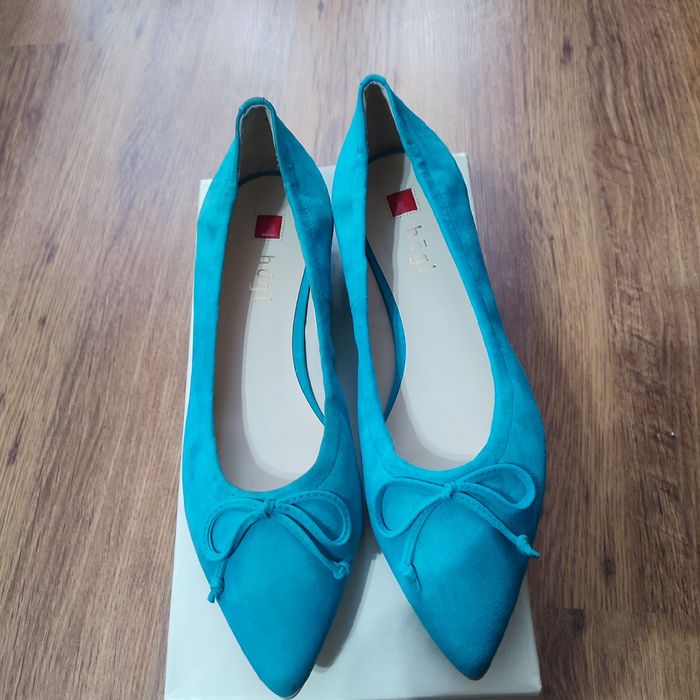 Туфли hogl замшевые