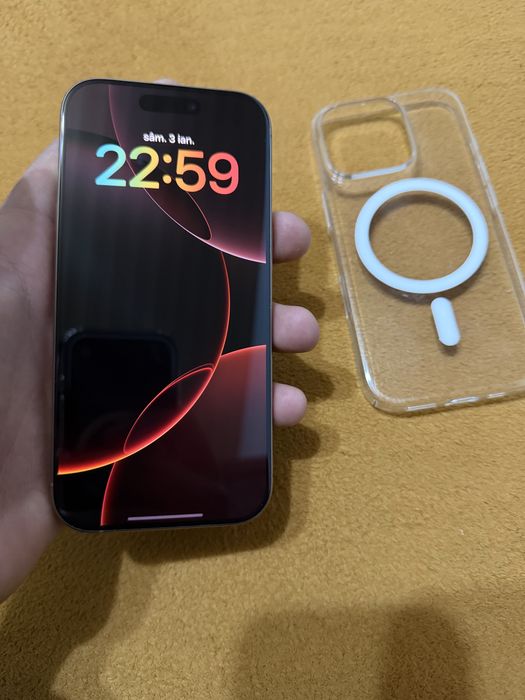 iPhone 16 PRO impecabil Desert Titanium