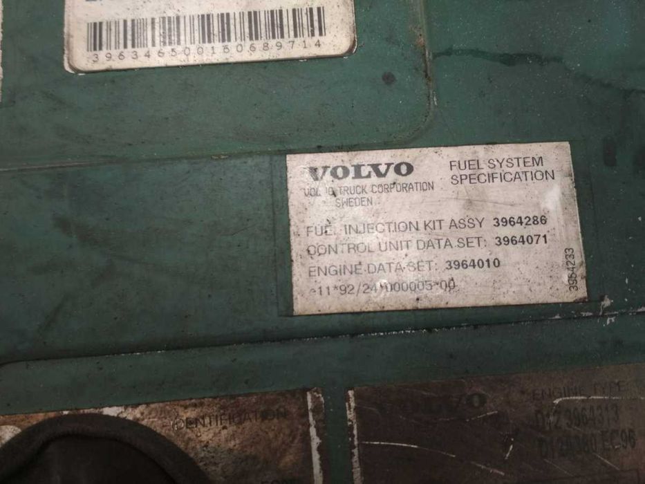 Calculator motor EMS D12A340 Volvo B10/B12 BUS - Piese de schimb Volvo