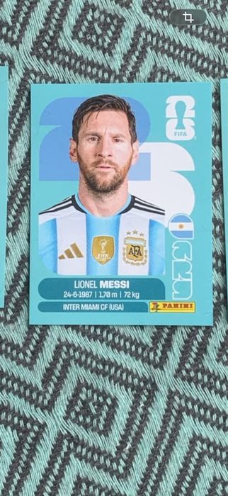 Messi paninisticker