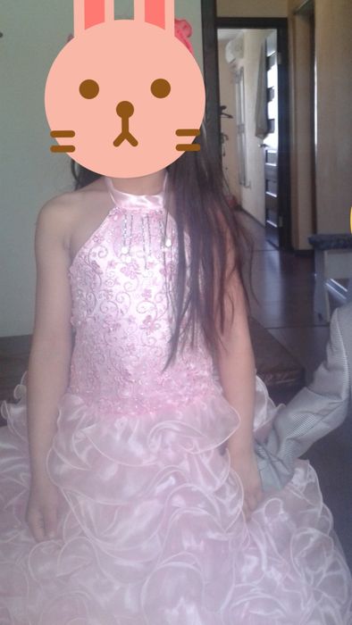 Платье нарядное для девочек 6-8