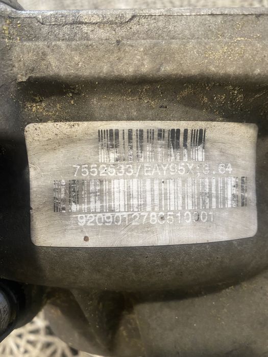 Grup diferential fata BMW X5 X6 cod 7552533 motor 3.0D M57 bi-turbo
