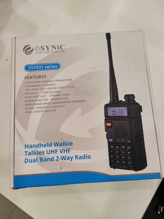 eSynic UV-5R Dual Band VHF/UHF уоки-токи камуфлажна радиостанция