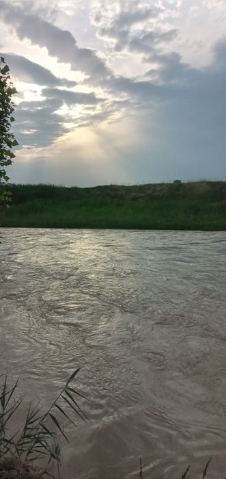 Қуруқ ер сотилади дарё буйида 10 сотиқ