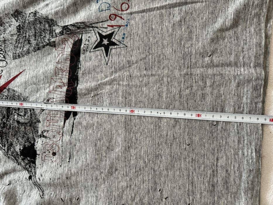 Tricou dsquared2 gri imprimeu marimea M