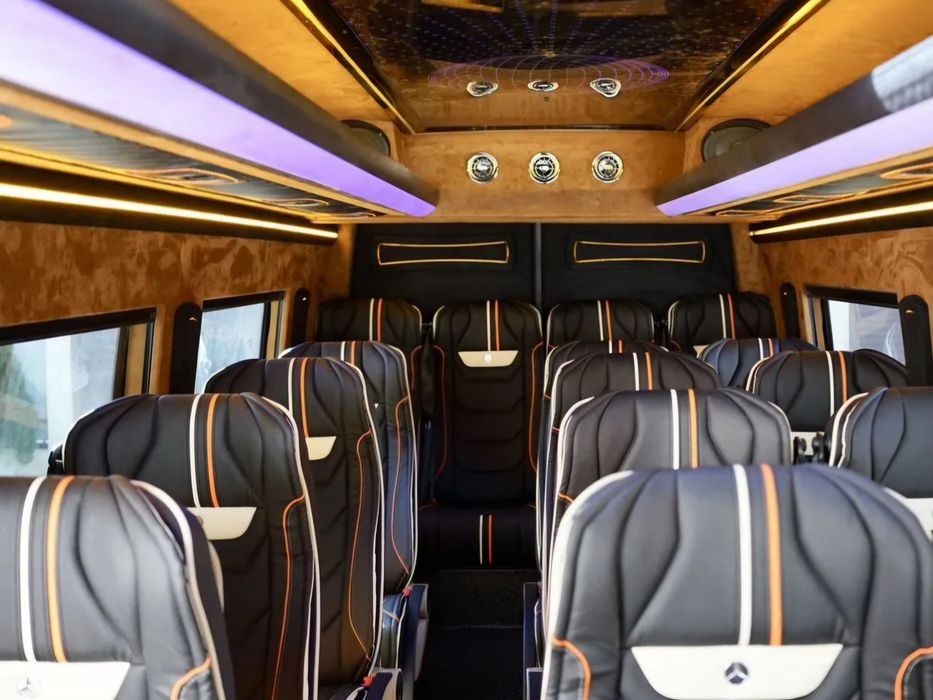 O‘zbekiston bo‘ylab yuqori darajadagi transport xizmati Mercedes Sprin