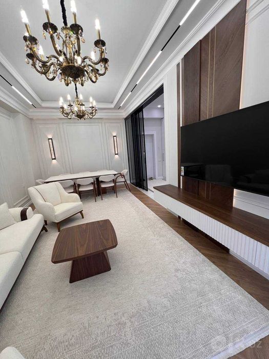 Tashkent City Boulevard — 94 м² с прямым видом на парк`