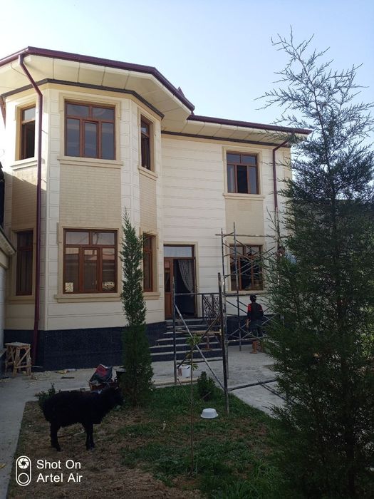 Travertin fasad ustasi Granit Alkafon