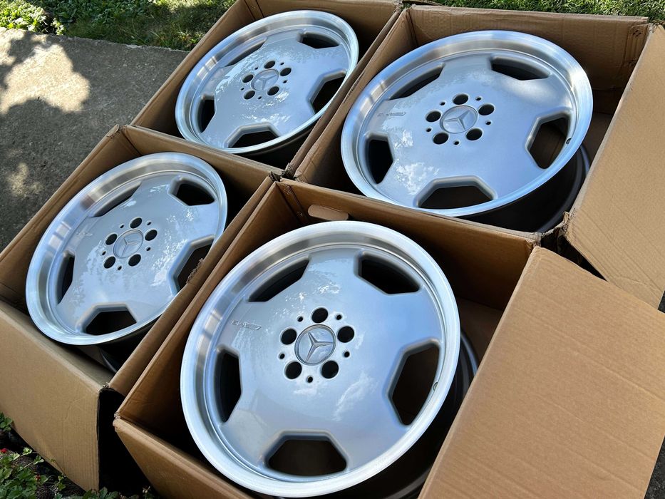 AMG Monoblock АМГ Моноблок 8+9x18 Mercedes Мерцедес r107 w116 w123 w124 r129 w140 w210 r170