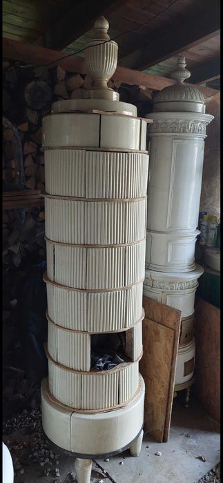 Soba teracota veche antica