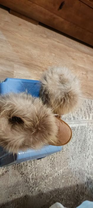 Ghetuțe cu blăniță naturală