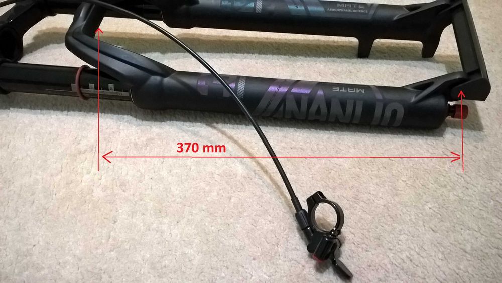 NANLIO 140mm furca aer 26 27,5 29 bicicleta tapered noua in cutie / roata raza 37cm /