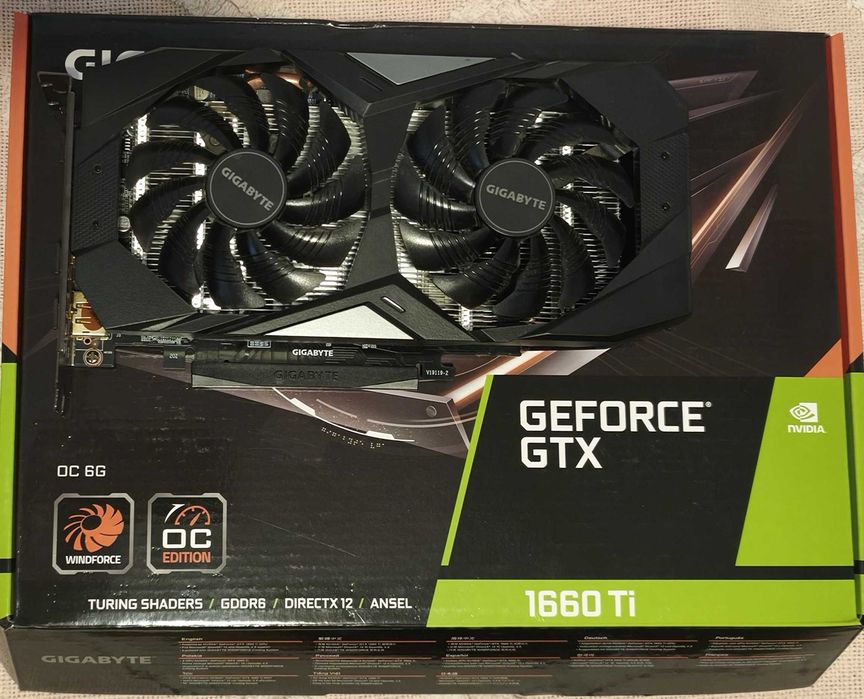 Placa video GIGABYTE GeForce GTX 1660 Ti OC 6GB GDDR6 192-bit