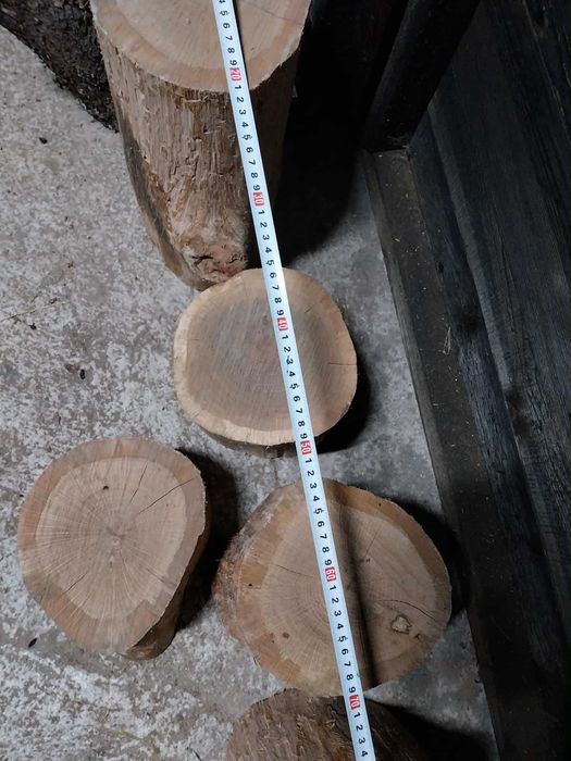 Дъбови трупчета за разсичане на кокали и месо