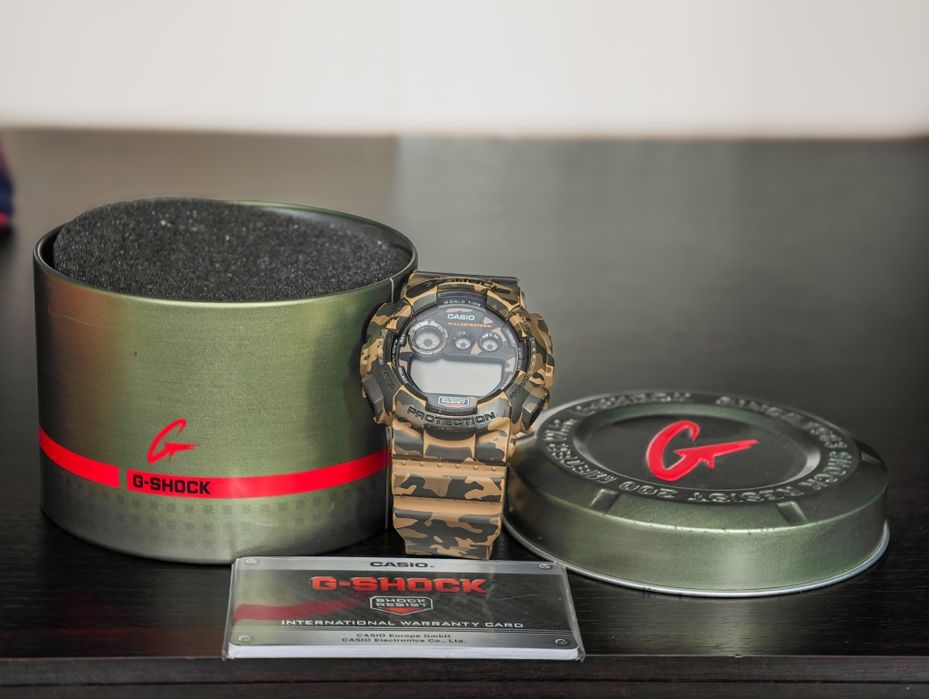 Ceas Casio G-Shock GD 120CM Camo — Full Box