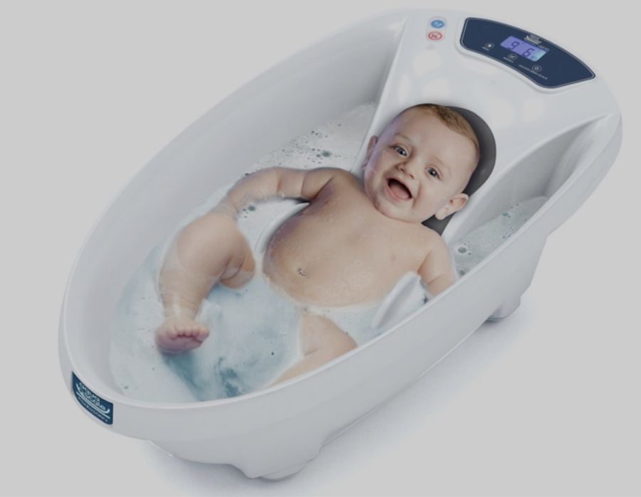 Бебешка вана с везна и термометър Aquascale 3в1