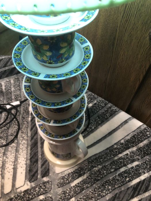 Veioza ceramica 90cm înălțime