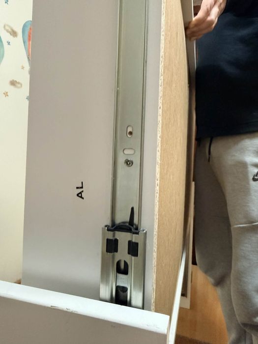 Дървено детско  легло, креватче NUBA