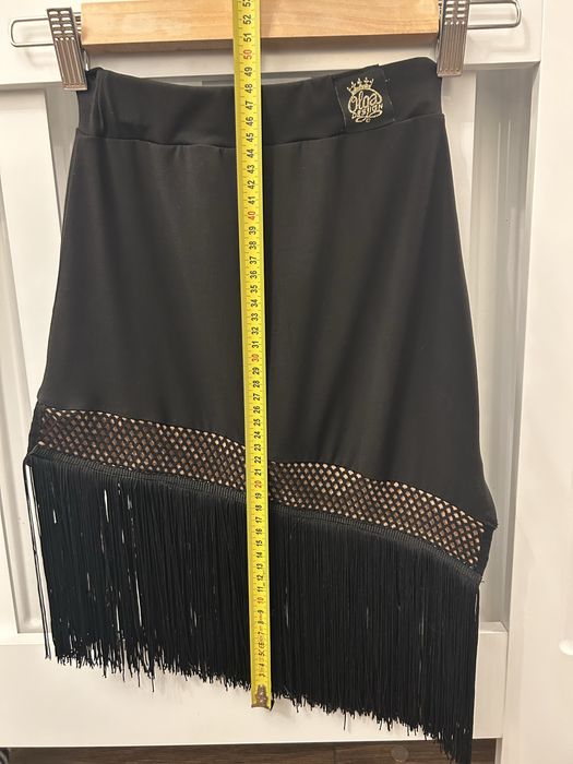 Fusta antrenament dand latino - Olgda Design, marimes 34, 10-13 ani