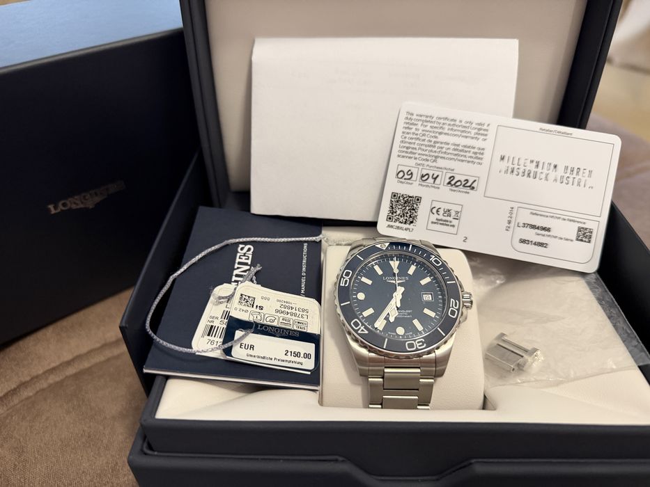 Longines HydroConquest 42mm, model 2026