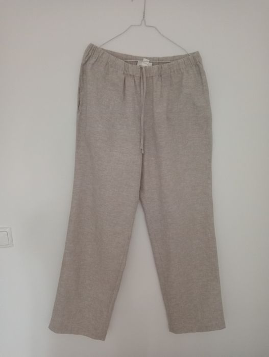 Ленени поли Zara и панталон Monki