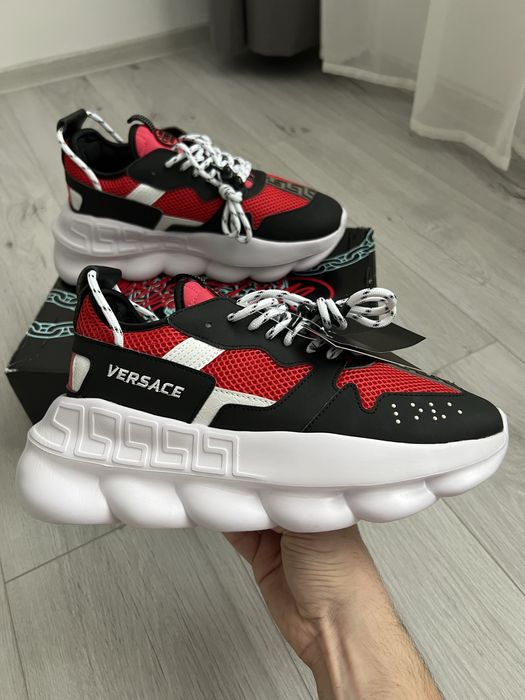Versace Chain Reaction Black/ Red 43