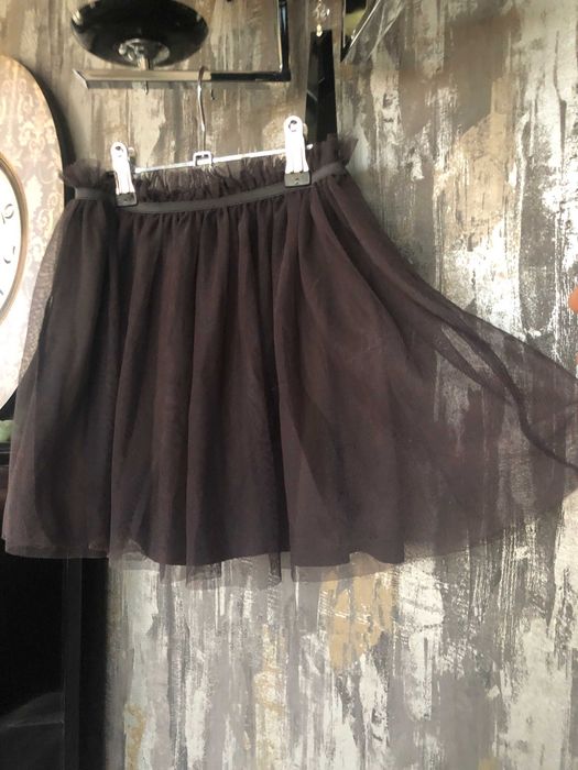 Fusta tulle cu jupa bumbac Noua_MANGO_marime S (6-8 ani)