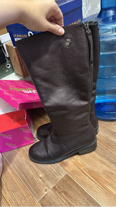 Зимние сапоги натуралка