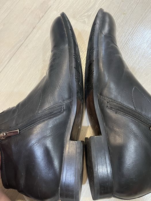 Сапоги мужские кожаные Basconi