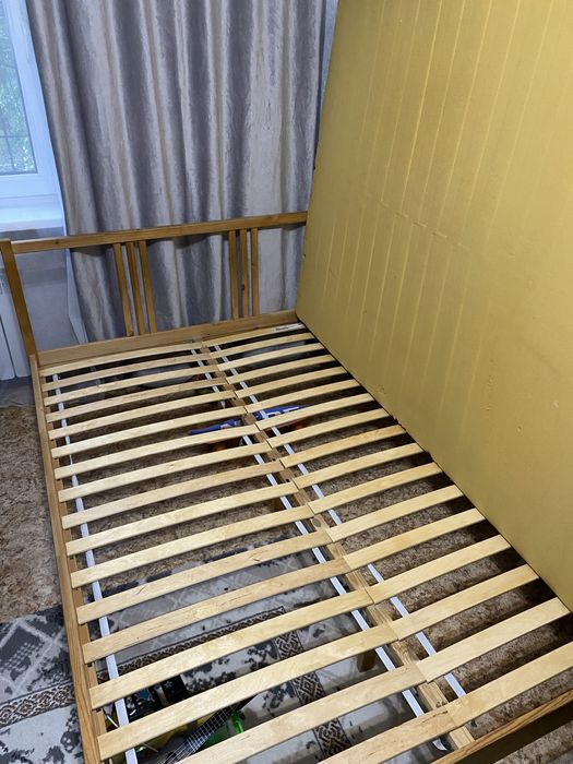 Кровать IKEA LURÖY 70×200 см + поролон