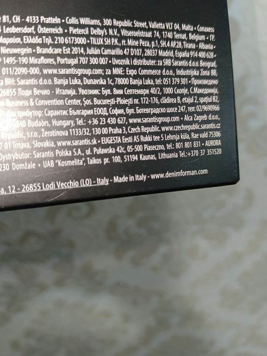 Срочно продам новый мужской духи DENIM