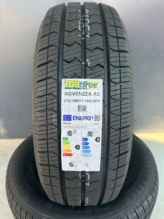 Нови Всесезонни Бусови Гуми TBB TIRES ADVENZZA AS 215/70R15C 109/107S 2157015 2157015C