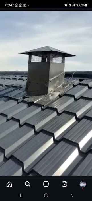 Колпаки+каньки на забор!