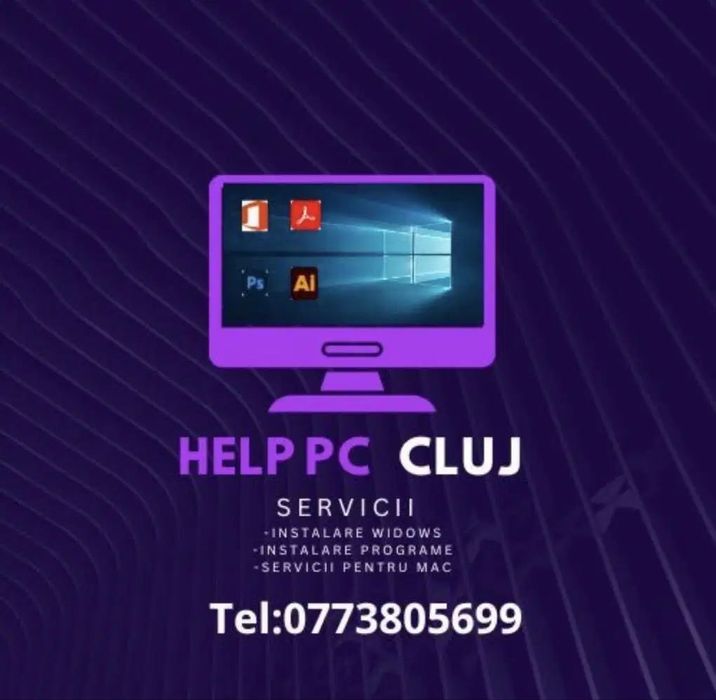 Windows, Linux & Programe – Instalare rapidă în Cluj-Napoca