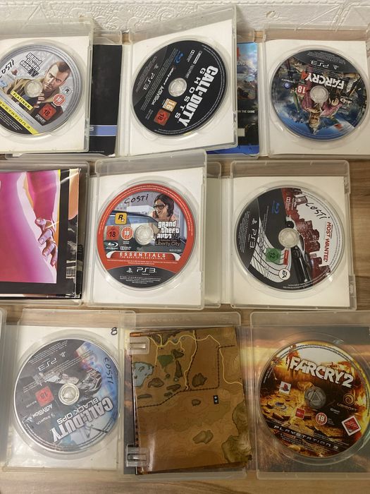 Vand 10 jocuri de ps 3 toate funcționale ,50 bucata