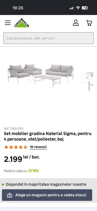 Set mobilier terasa. fotolii, canapea si masă