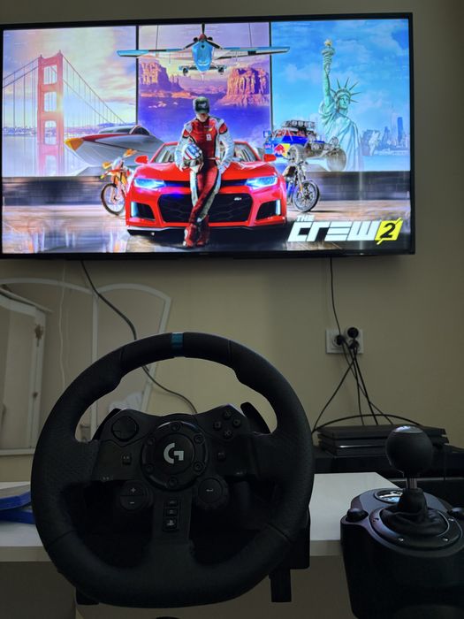 logitech G923 + 2 игри