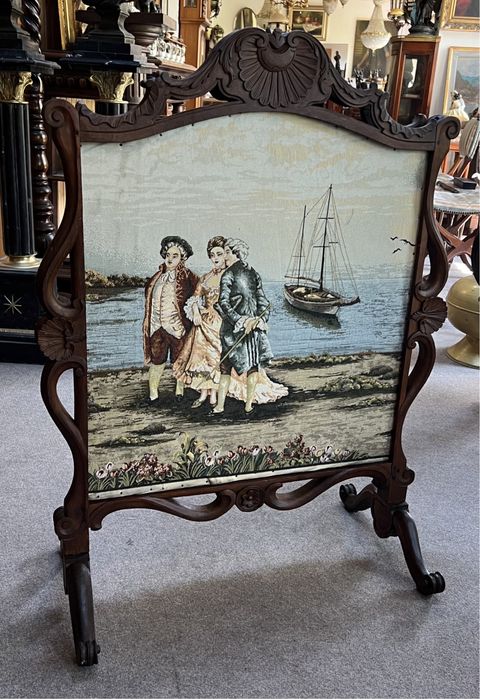 Paravan sculptat *** vintage / antic / vechi / retro ***