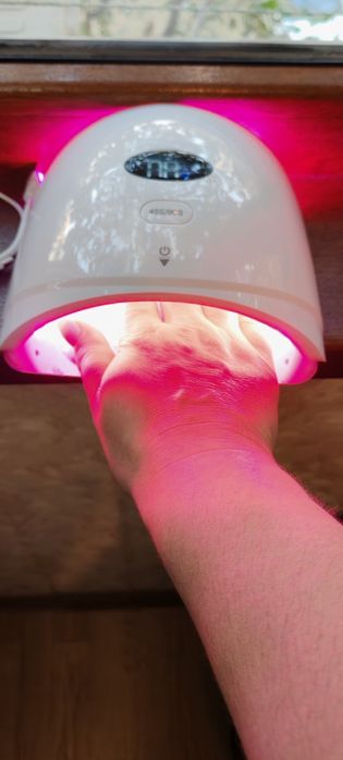 Лампа для мастеров маникюра. Jel-lakni quritish uchun chiroq.      Для