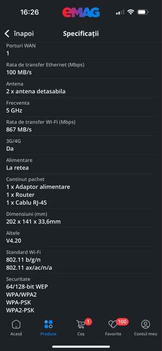 Router Tp-link ac 1200 dual band