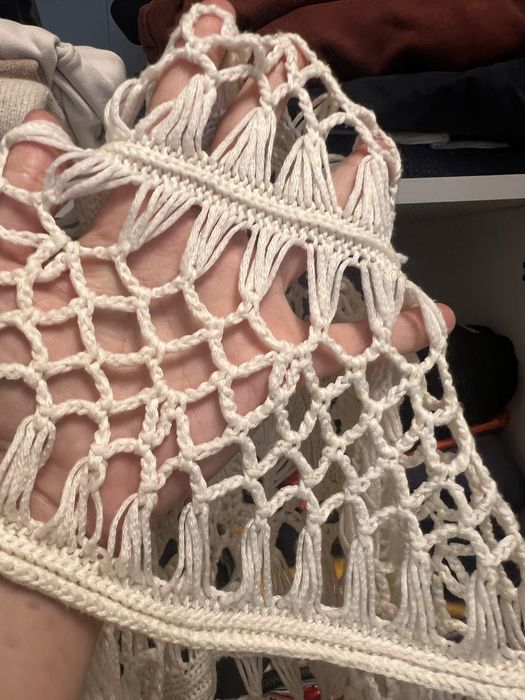 Bluza plaja vara lucrata manual