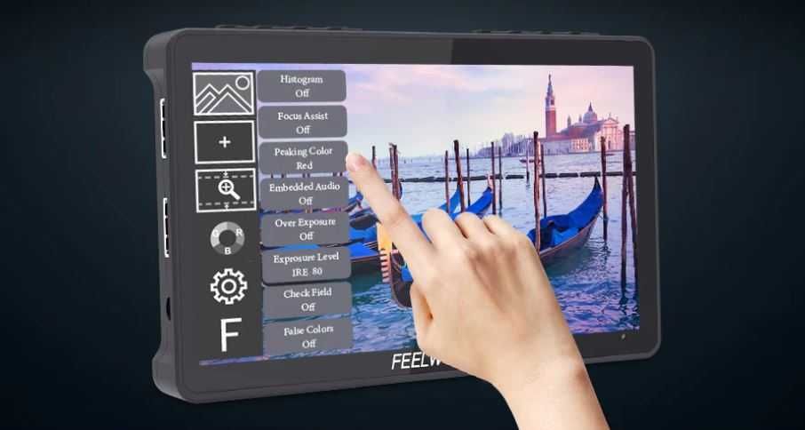 Monitor extern Feelworld F5 Pro V4, stare impecabilă
