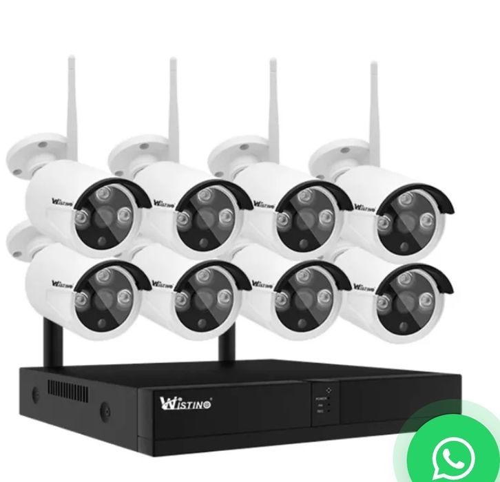 Sistem de supraveghere video 8 camere + ssd 500 Gb