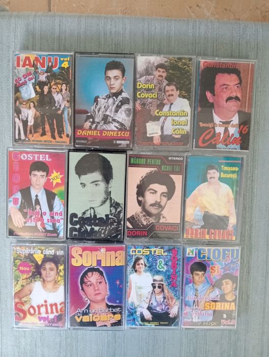 Casete muzică populară