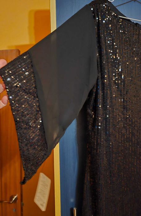 Rochie eleganta de ocazie cu paiete
